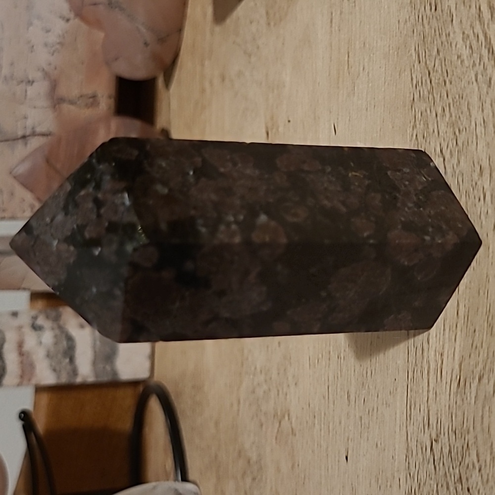 Garnet Astrophyllite Tower #1 - Picture 1 of 4